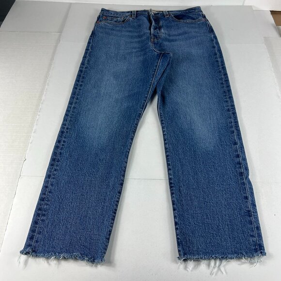 Levi's Denim - Levi's Jeans Women's Measured 30x24* Wedgie Straight High Rise Blue Denim Tag 29